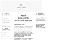 Desktop Screenshot of cafeatlanta.org